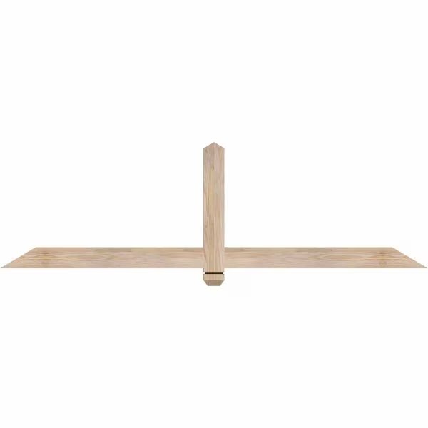 Eugene Smooth Timber Gable Bracket, Douglas Fir, 72